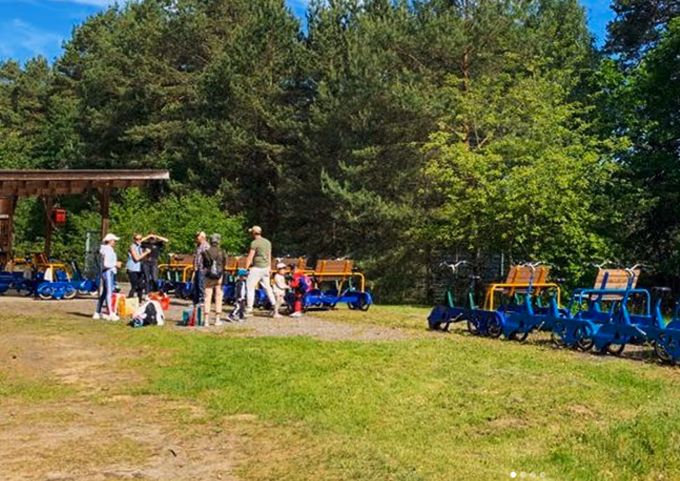 Draisinenfahrt als Firmenevent bei GRB Rostock