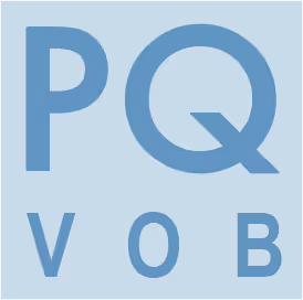 Logo PQ VOB Präqualifizierung freigestellt - GRB Rostock ist präqualifizierter Betrieb